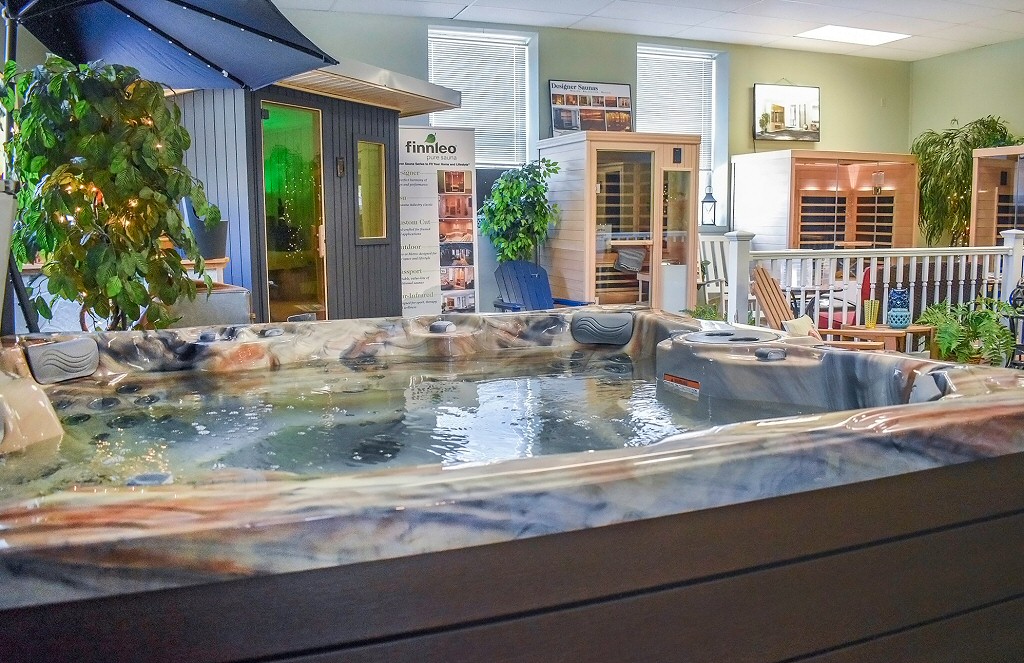Hot Tubs and Saunas Lehighton Lehigh Valley Poconos Pennsylvania at PDC Spa and Pool World Lehighton PA